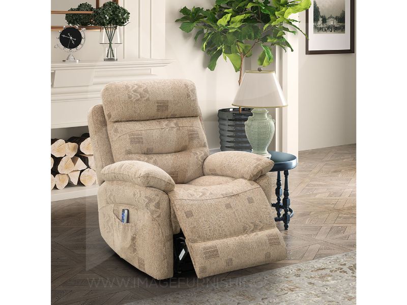 Arianna Lift & Rise Chair - Beige Fabric