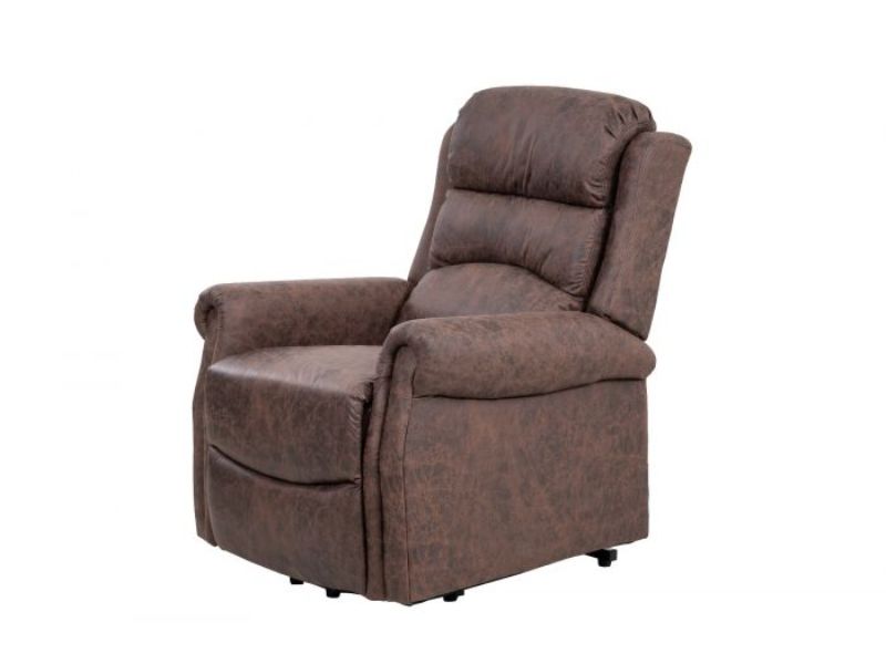 Willis Lift & Rise Recliner - Antique Brown