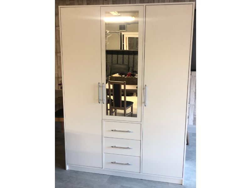 Bali 3 Door Robe - White