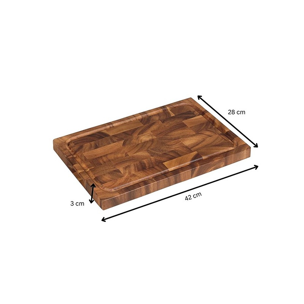 Tala Dual Purpose Rectangular End Grain Board in L