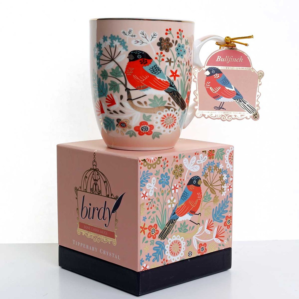 Tipperary Single Birdy Mug - Bullfinch
