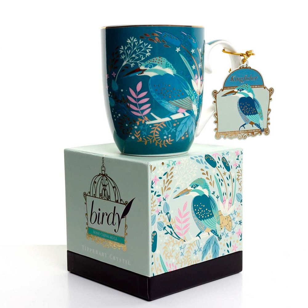 Tipperary Single Birdy Mug - Bullfinch