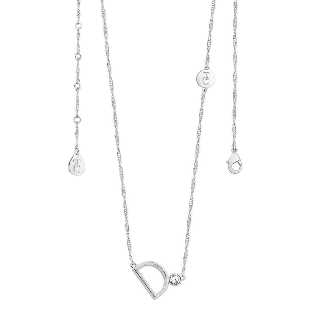 Tipperary Crystal Pendant Silver – D