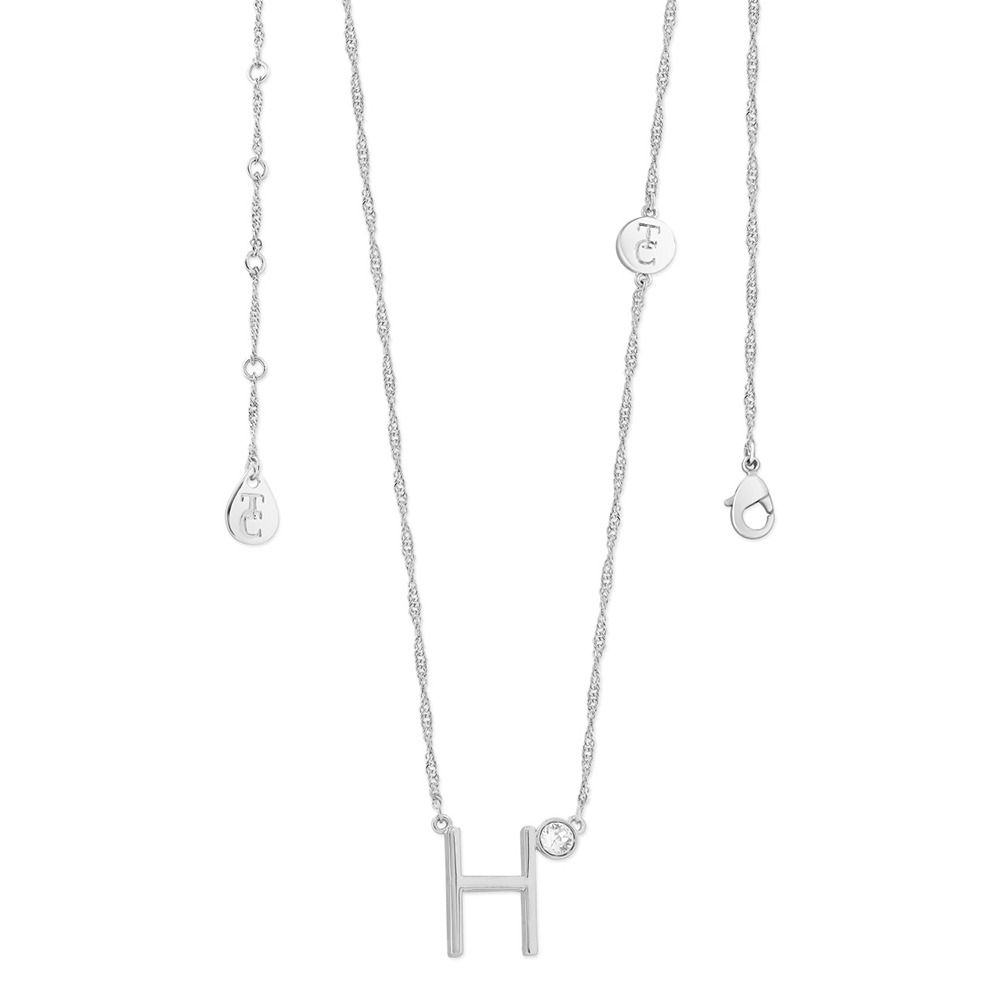 Tipperary Crystal Pendant Silver – H