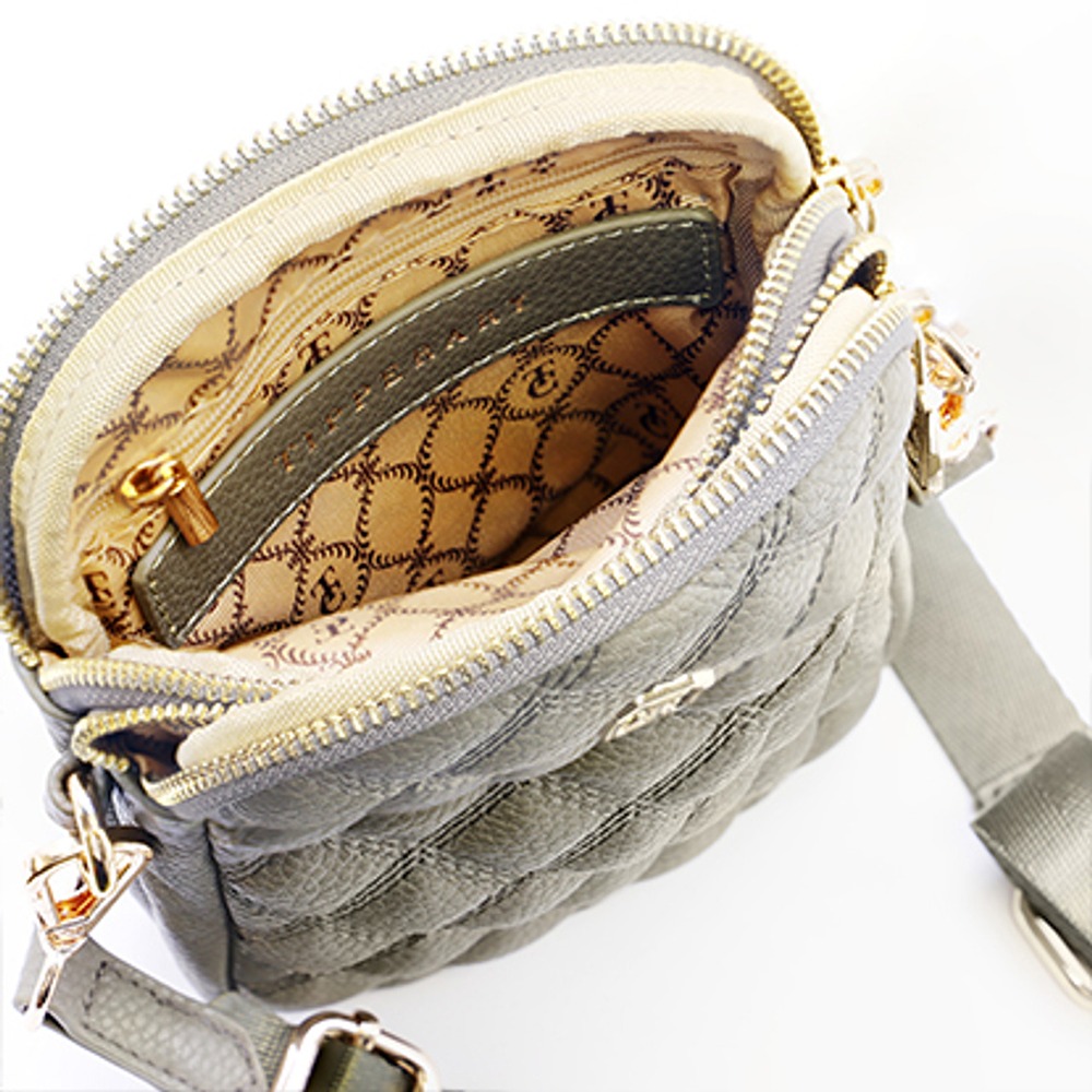 Tipperary Crystal Palermo Mini Cross Body Bag Oliv