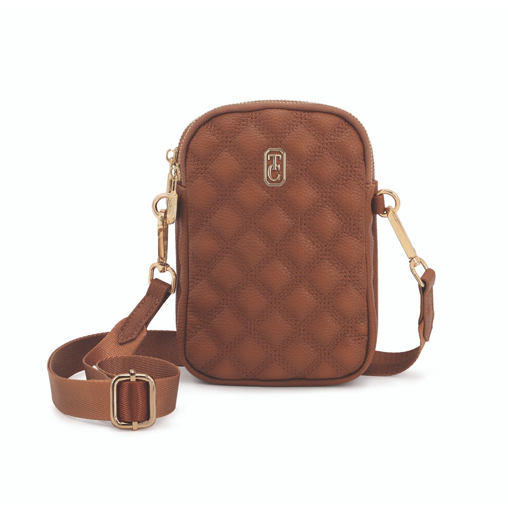 Tipperary Crystal Palermo Mini Cross Body Bag Tan