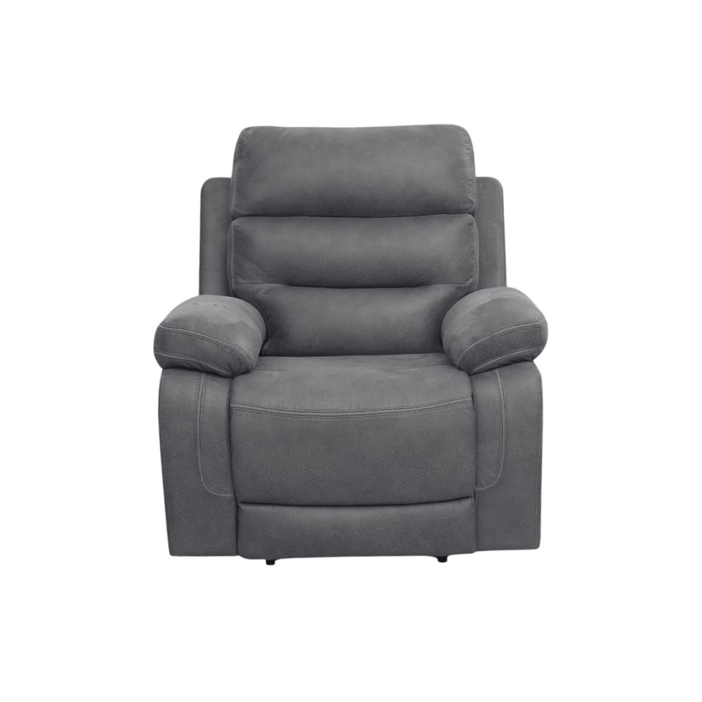 Fontaine Grey Recliner Armchair