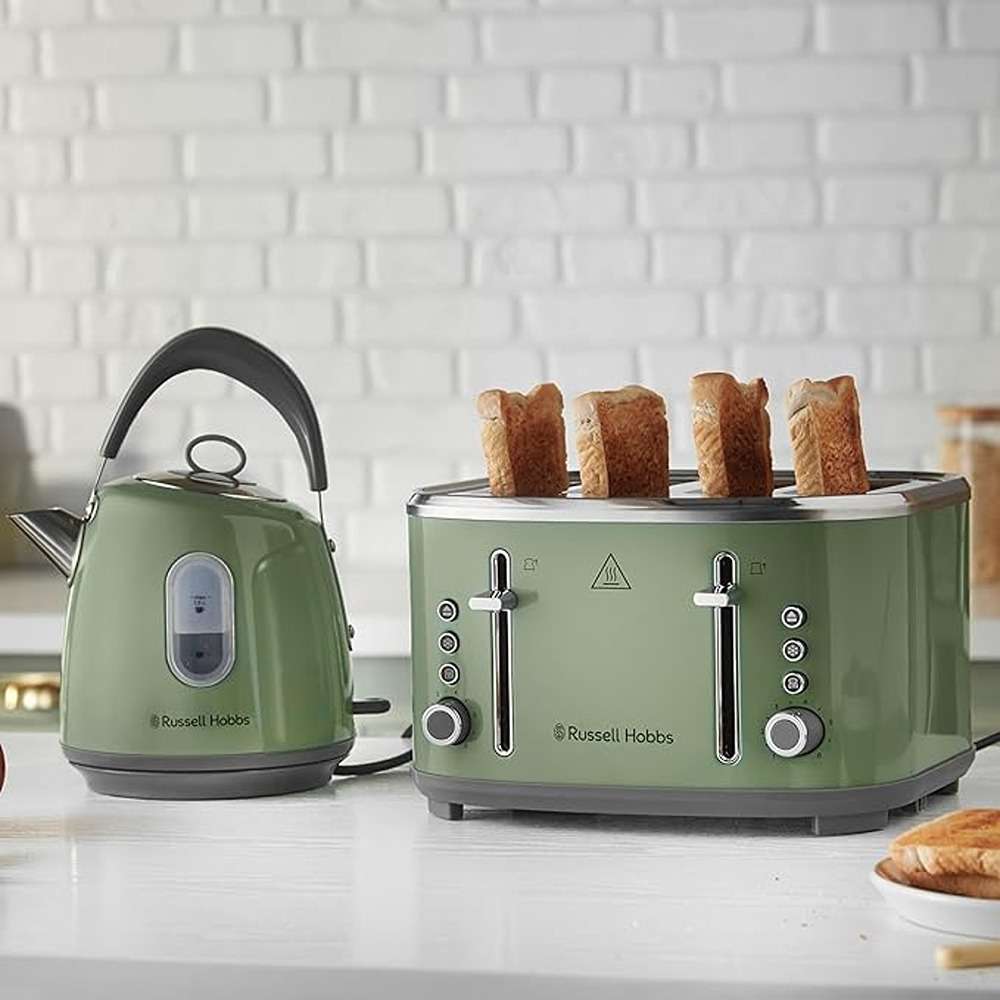 Russell Hobbs Stylevia Traditional Kettle Sage Gre