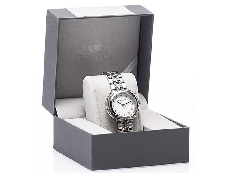 Newgrange Living Silver Diamond Bezelnumeral Watc