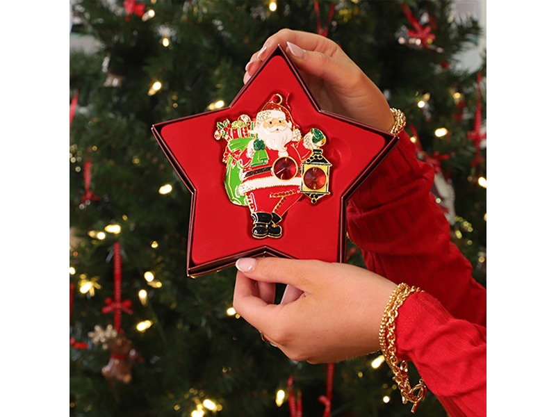 Tipperary Gem Santa & Lantern Decoration