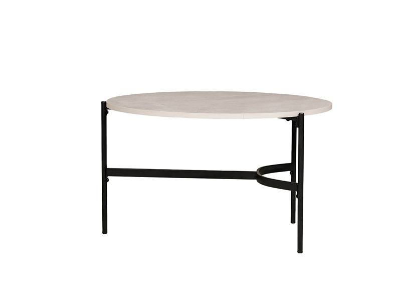 Beau Coffee Table Round -Grey