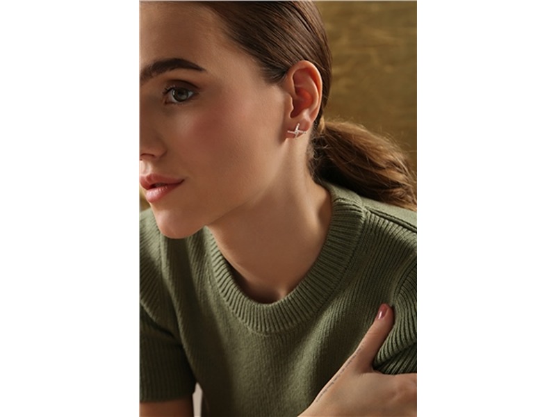 Newbridge St Brigid'S Cross Earrings