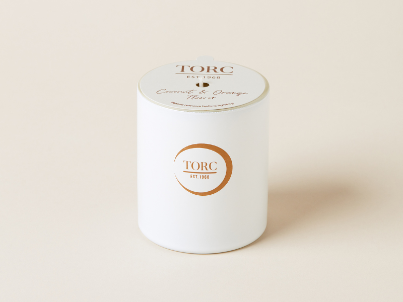 Torc - Sig Tumbler Coconut & Orange Flower   Cloud