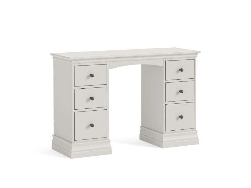 Bordeaux Double Pedestal Dressing Table Cotton