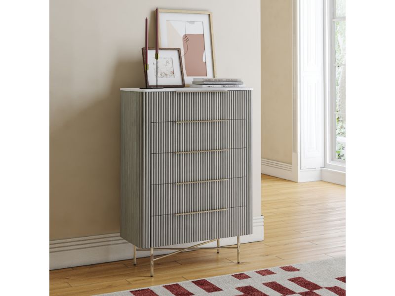 Isabella 5 Drawer Chest
