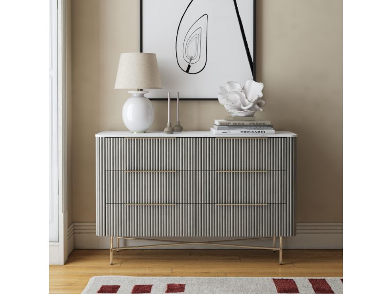 Isabella 6 Drawer Chest
