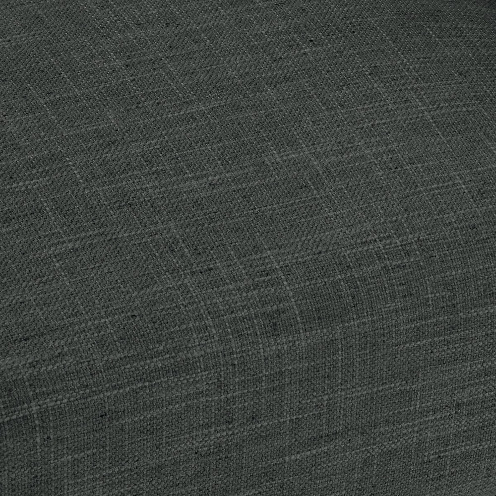 Cara Upholstered Dining Chair KD - Charcoal