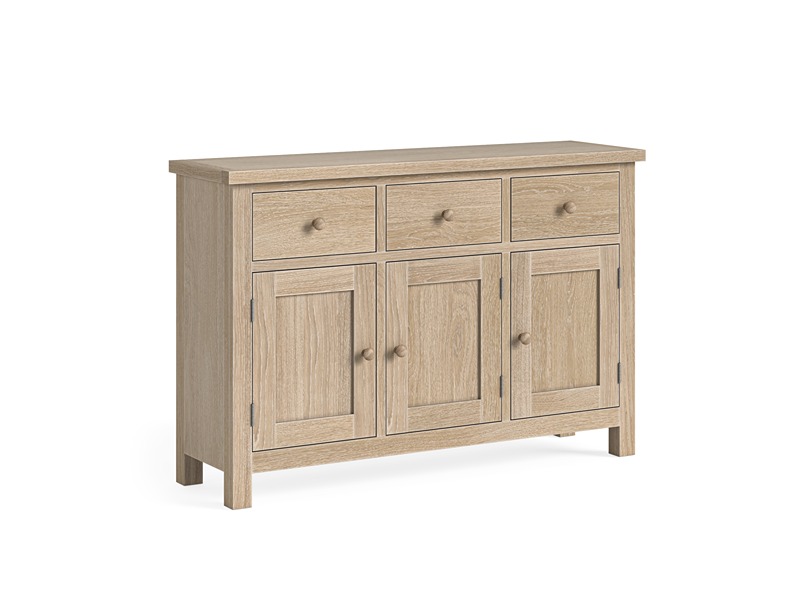 Modern Country Oak Large Sideboard