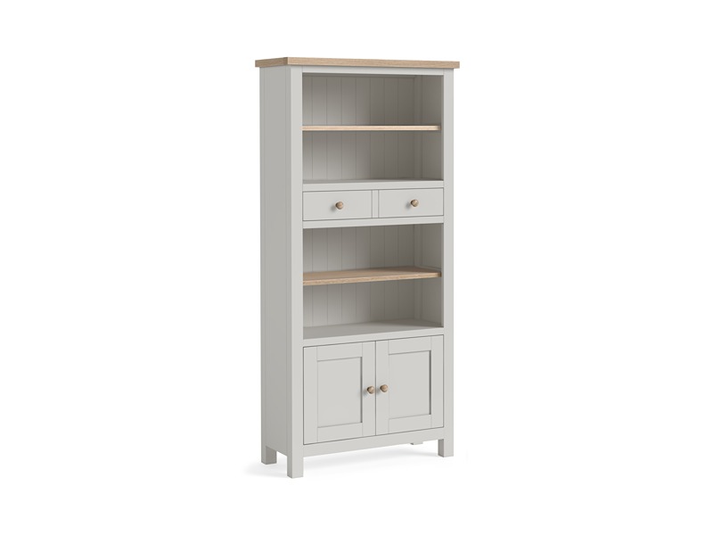 Modern Country Oak - Grey Display Unit