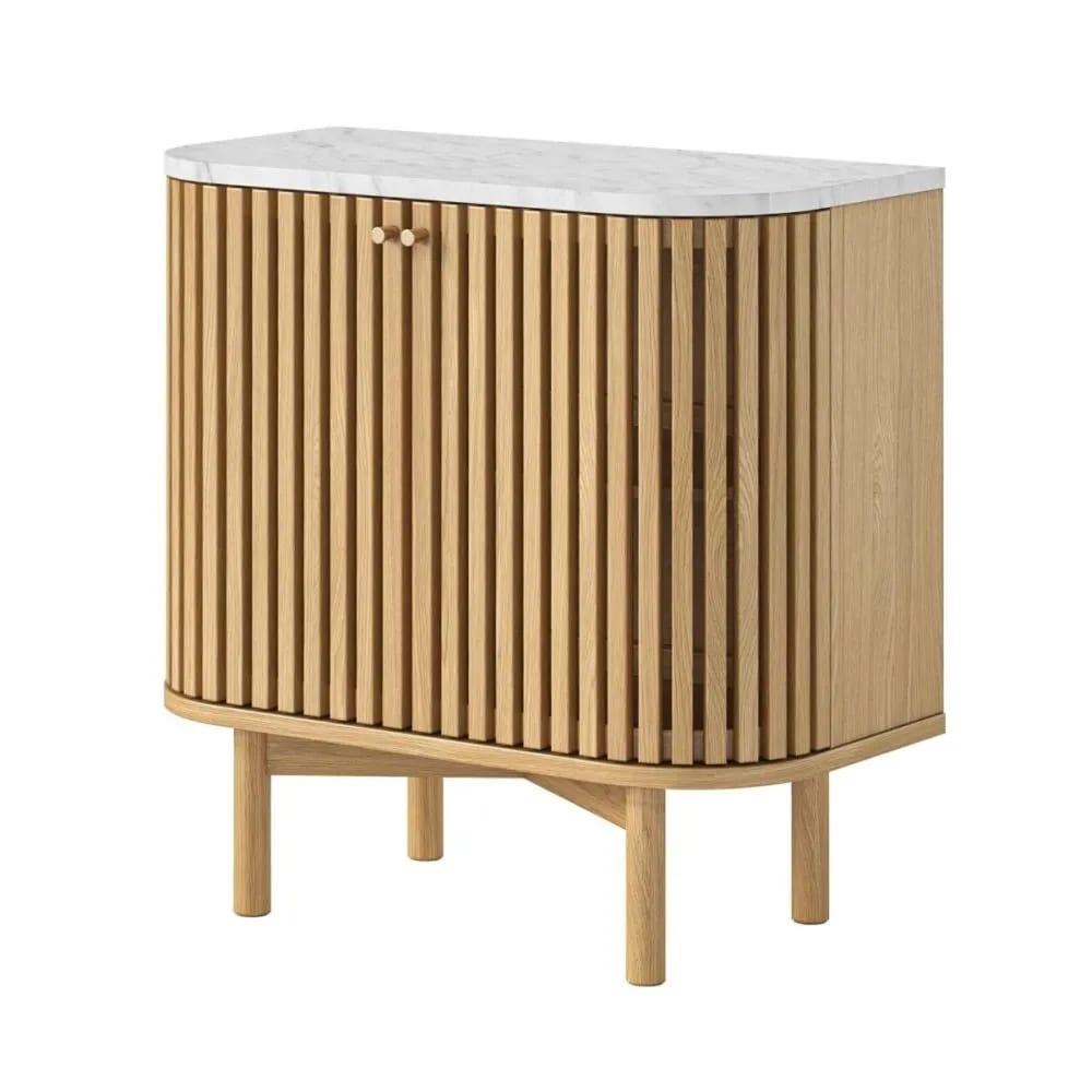 Soho Natural Marble Top Cupboard