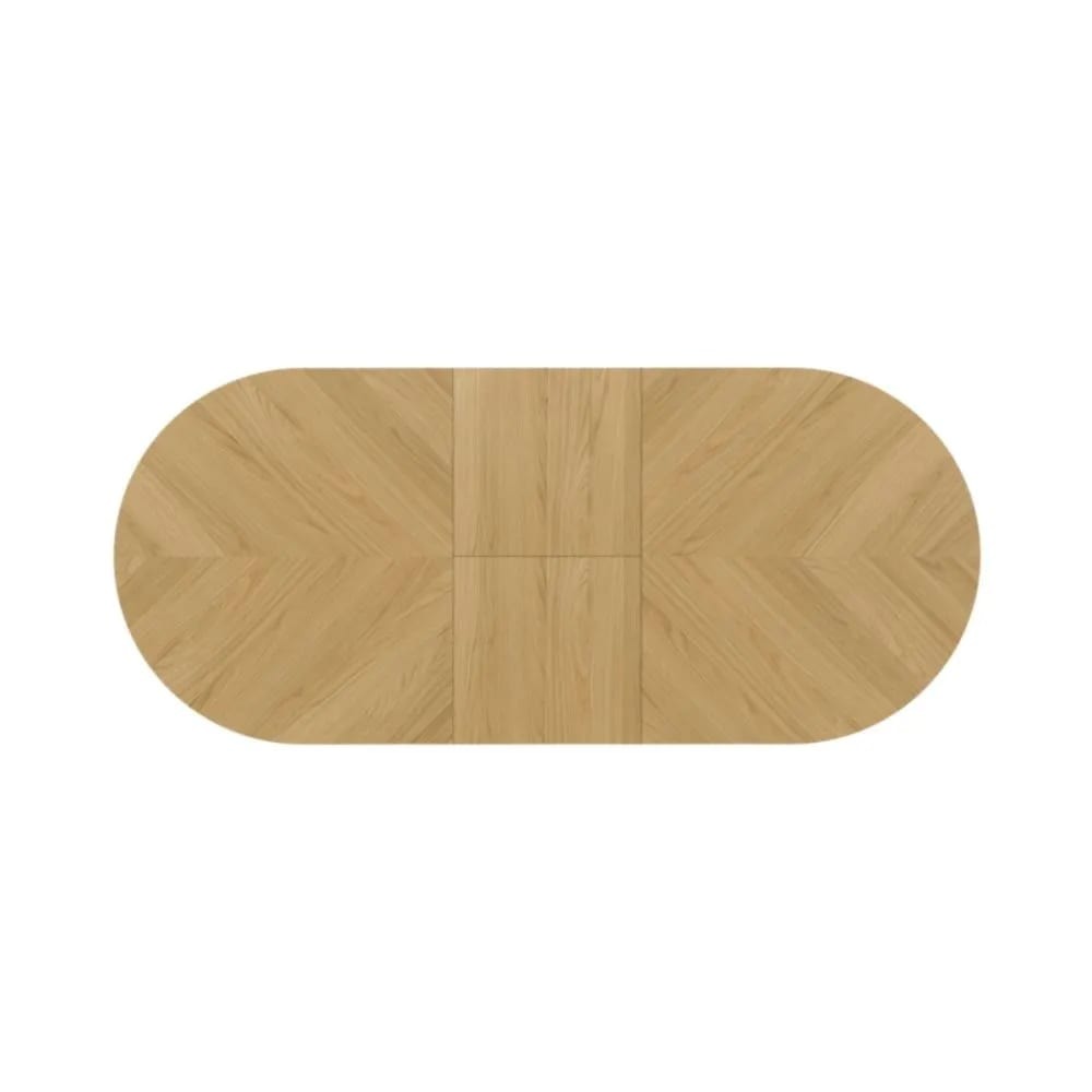Valencia Oval Extending Dining Table 1800–2300