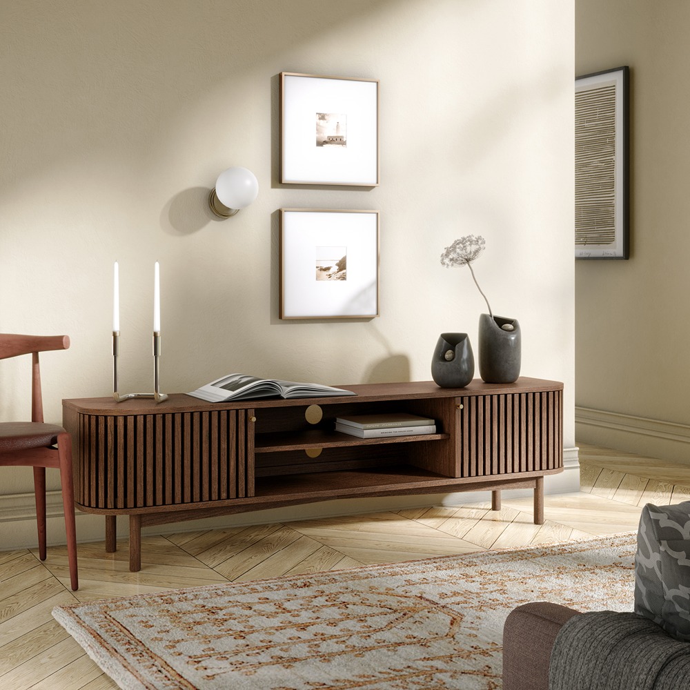 Soho Brown Large TV Unit