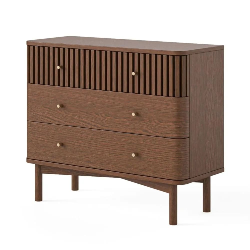 Soho Brown 3 Drawer Chest