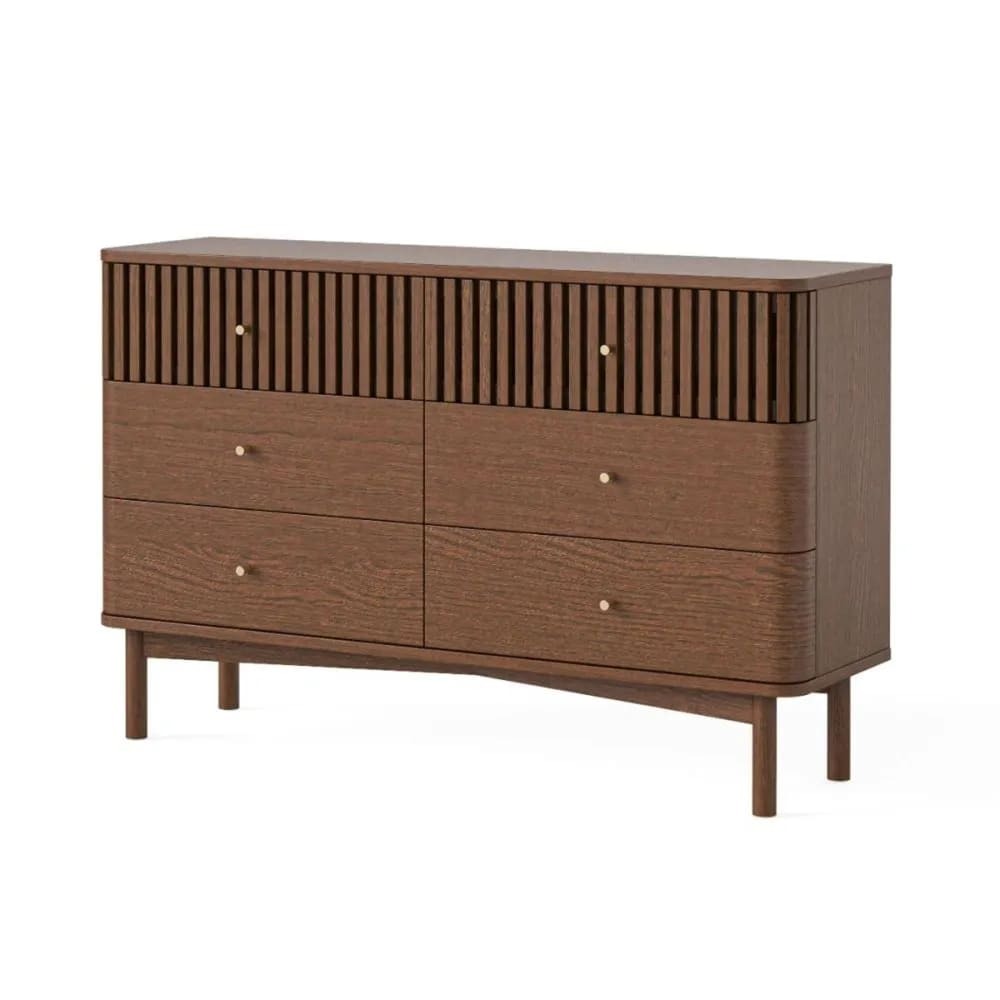 Soho Brown 6 Drawer Chest