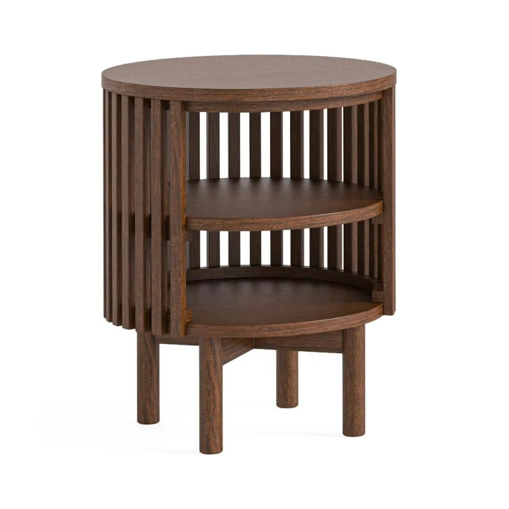 Soho Brown Spindle Side Table