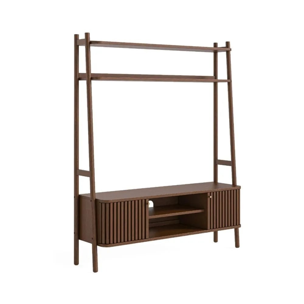 Soho Brown Ladder TV Unit 1370