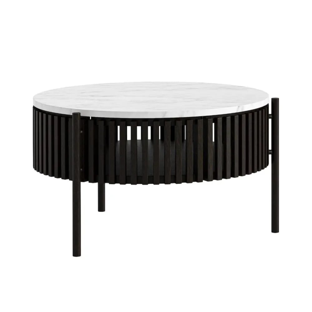 Soho Black Marble Top Story Coffee Table