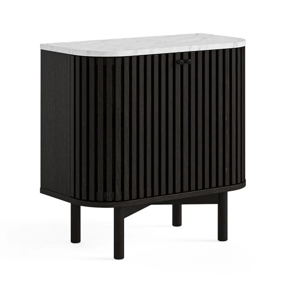 Soho Black Marble Top Cupboard