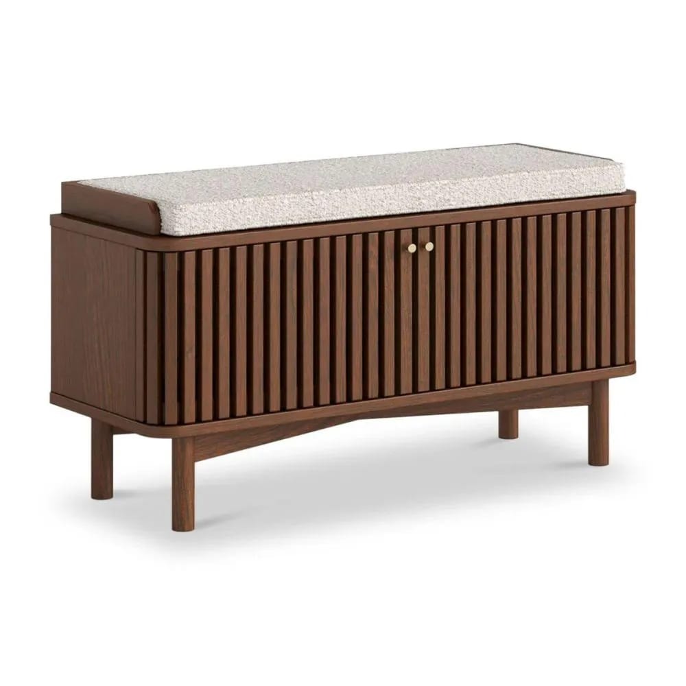 Soho Brown Hallway Bench