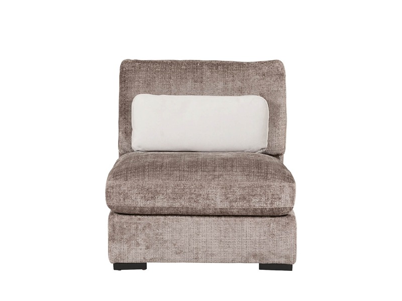 Humphrey Armless Sectional - Mink