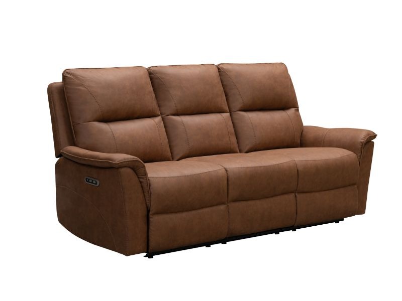 Kansas 3 Seater Power – Tan
