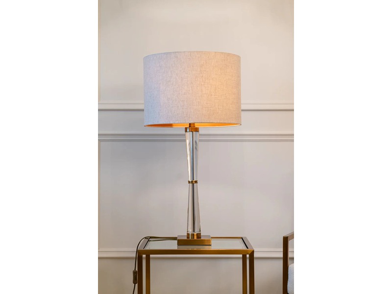 Katie Bleu Lia Table Lamp & Shade