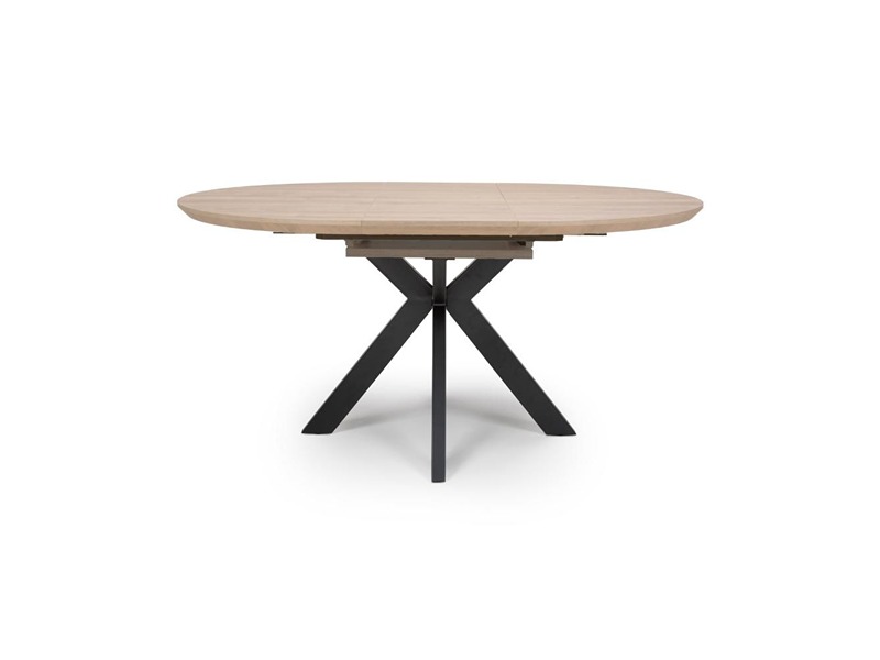 Manhattan Extending Round Table 1200_1600mm – Oak