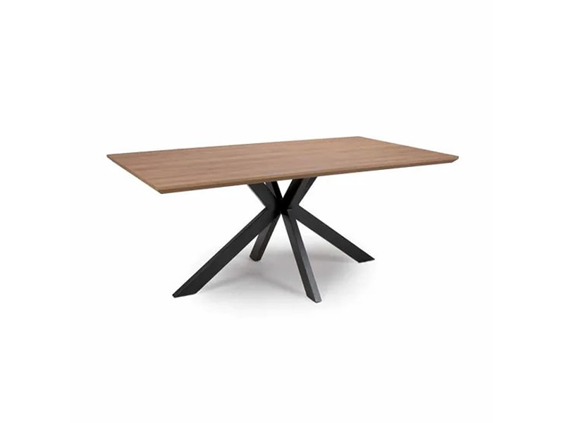 Manhattan Dining Table 1800mm – Light Walnut