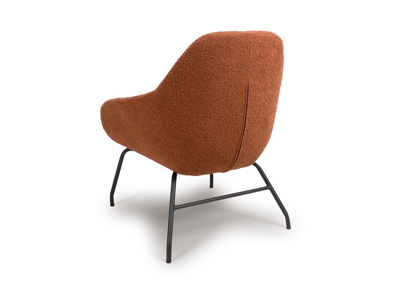 Moby Accent Chair – Rust