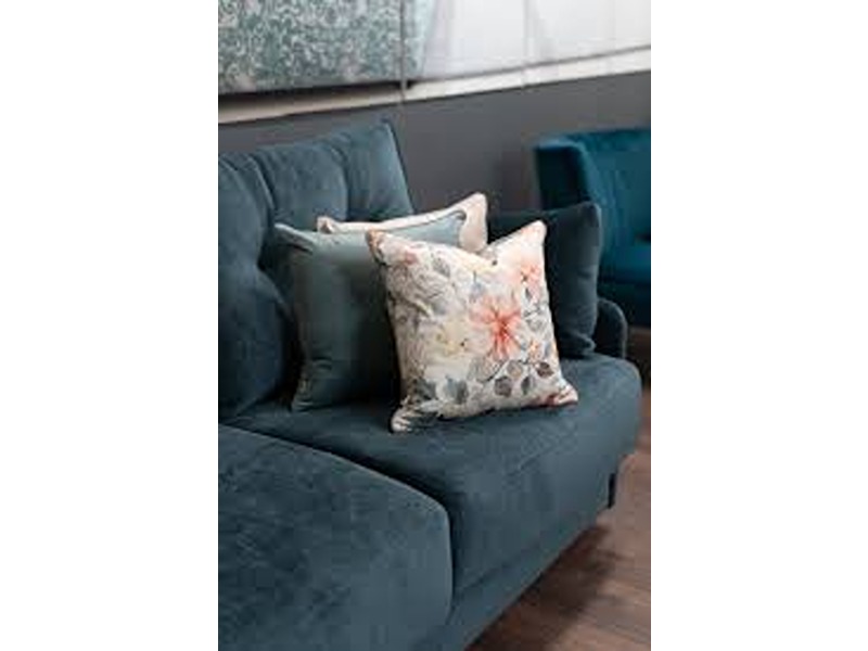 Cushion Velvet Floral Delight
