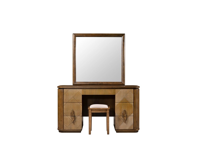 Phoenix Dressing Table Mirror and Stool