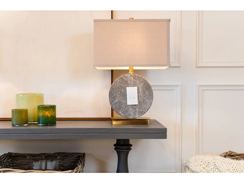 Katie Bleu Rae Table Lamp & Shade