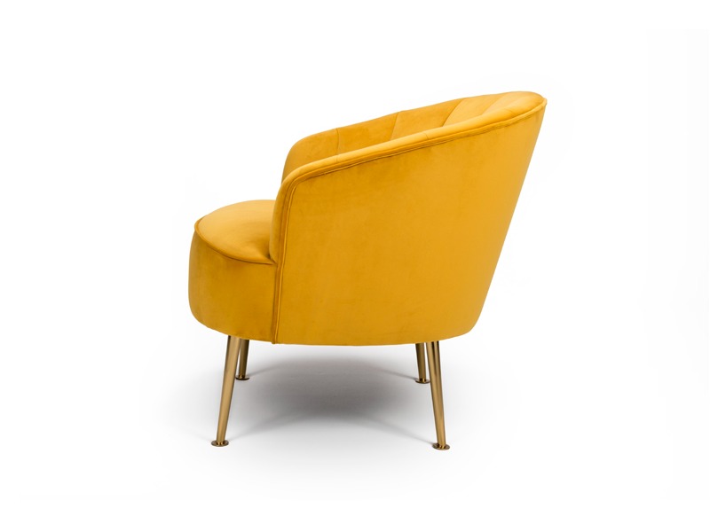 Stella Accent Chair – Apricot
