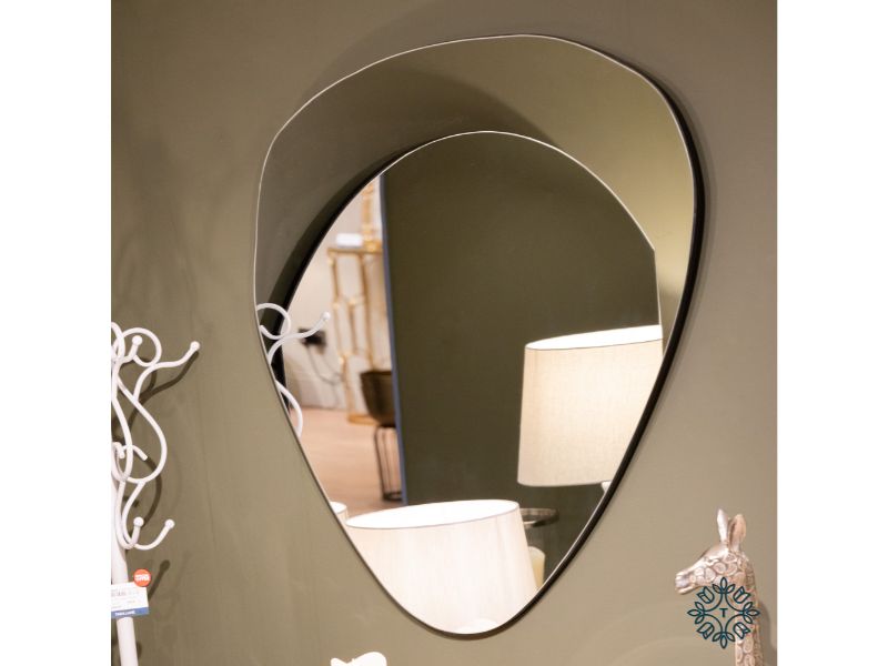 Frameless Cobble Mirror 109 X 94cm