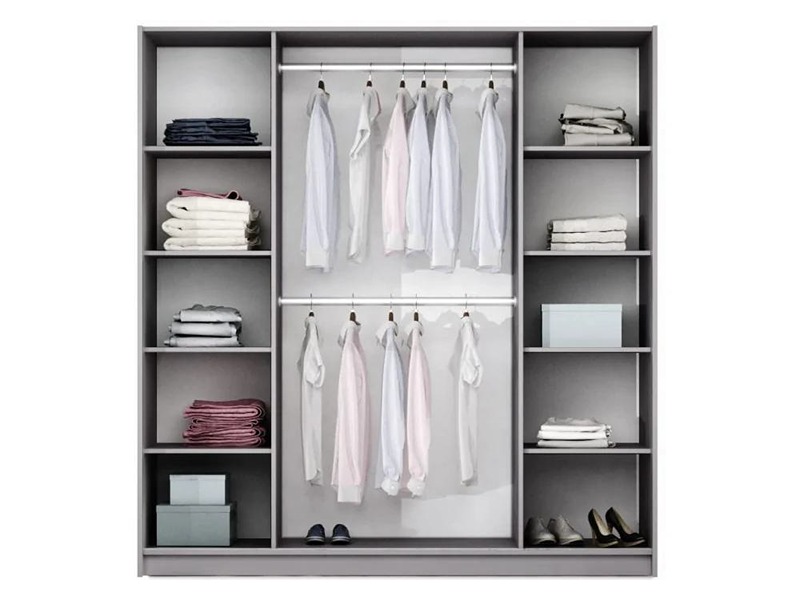 Vigo 2.25M Slide Robe - White