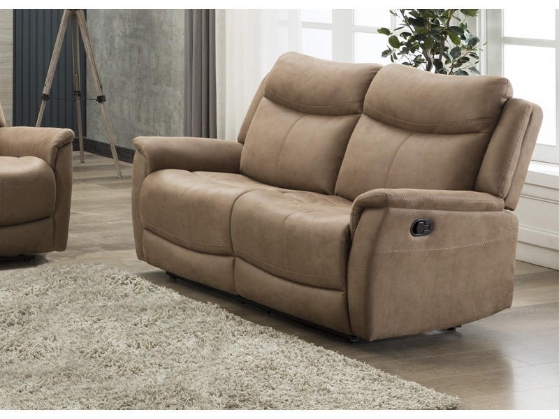 Arizona 2 Seater Recliner – Caramel