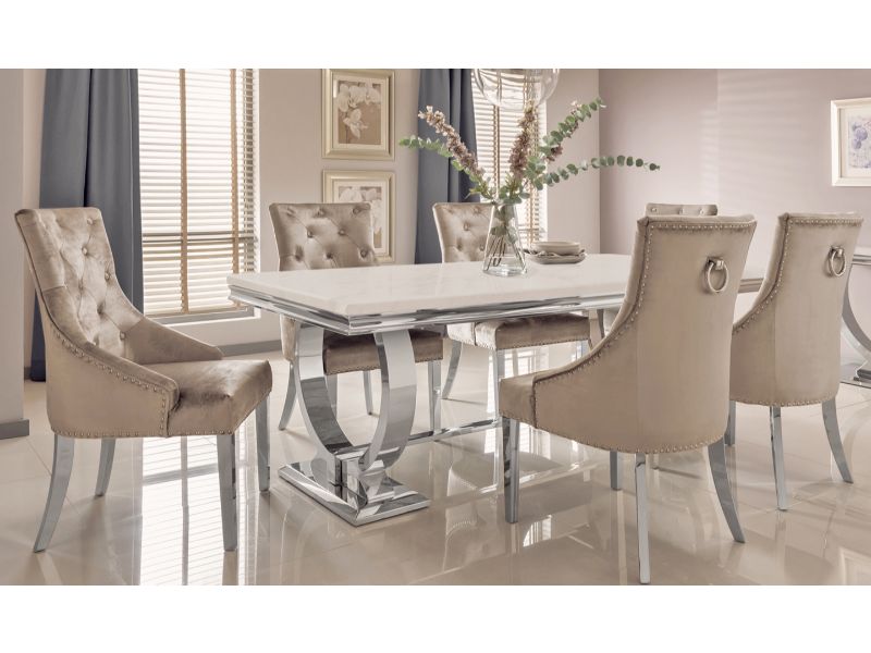 Arianna Dining Table Grey 2000
