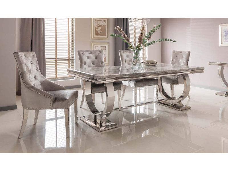 Arianna Dining Table Grey 2000