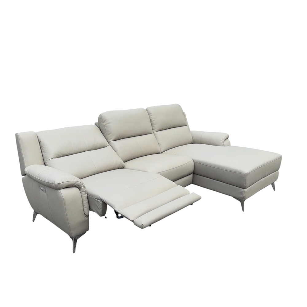 Botticelli Power Recliner Chaise Sofa - RHF
