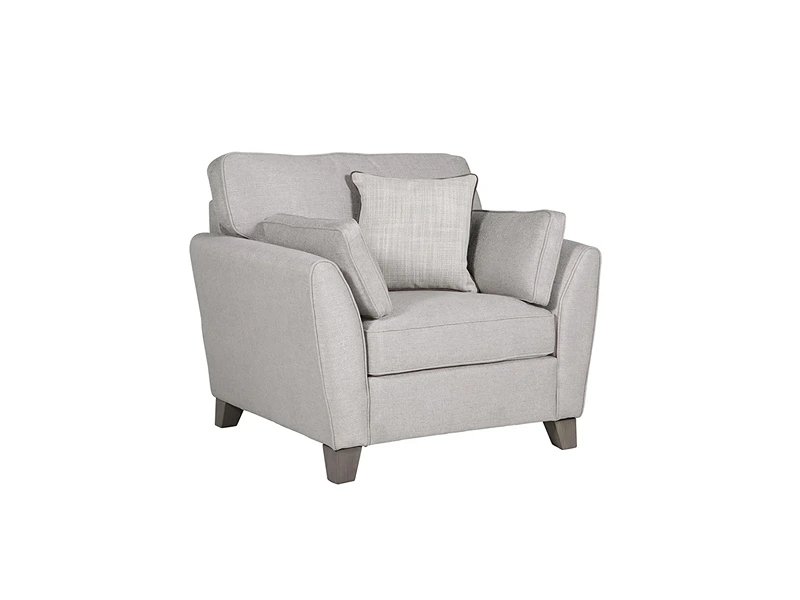 Cantrell 1 Seater – Light Grey
